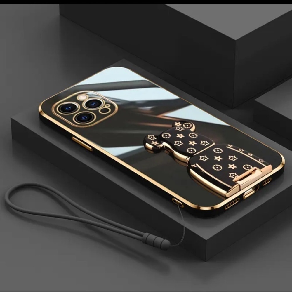 iPhone 14 Pro Black Flexible Phone Case